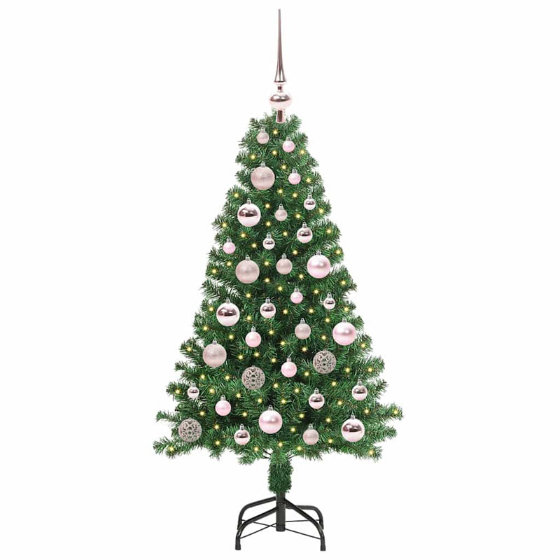 Load image into Gallery viewer, Vidaxl kunstkerstboom groen 120 cm pvc en staal en kunststof
