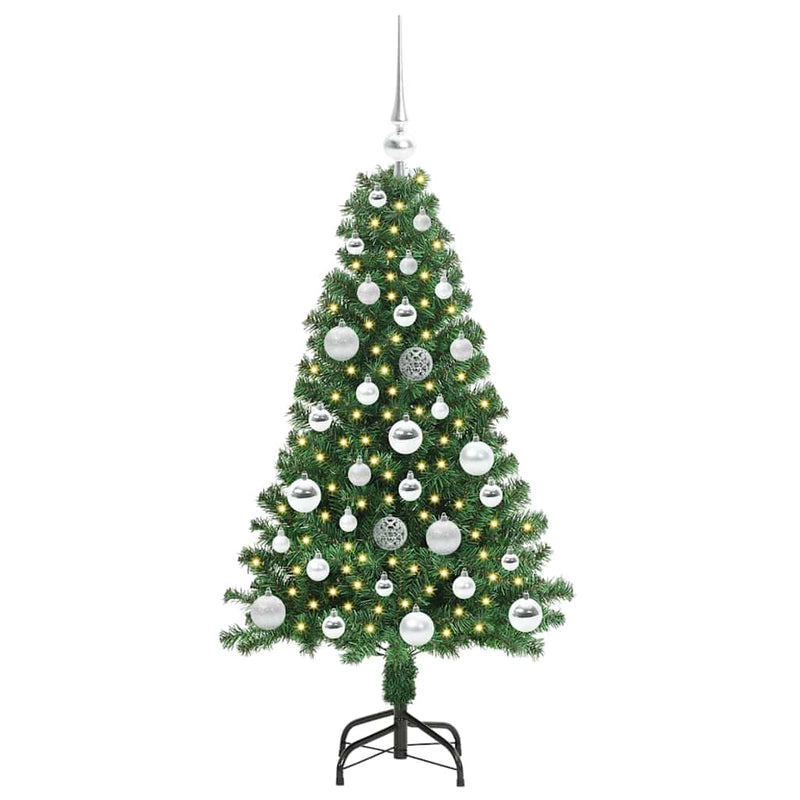 Load image into Gallery viewer, Vidaxl kunstkerstboom groen 120 cm pvc en staal en kunststof
