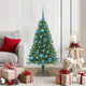 Vidaxl kunstkerstboom groen 120 cm pvc en staal en kunststof
