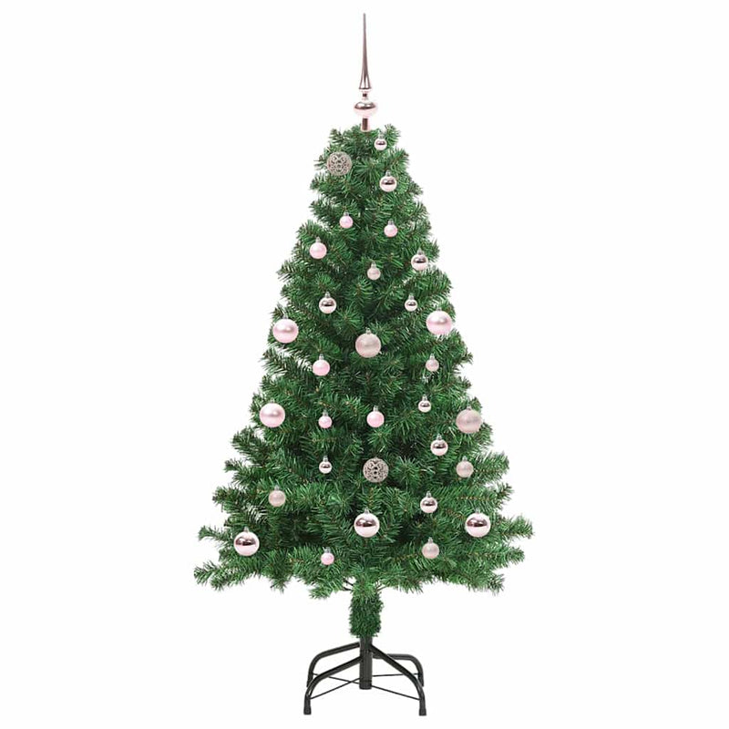 Load image into Gallery viewer, Vidaxl kunstkerstboom groen 150 cm pvc en staal en kunststof
