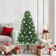 Vidaxl kunstkerstboom groen 150 cm pvc en staal en kunststof