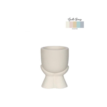 Ideas 4 seasons daydream bloempot 7.5x7,5xh10cm crã¨me