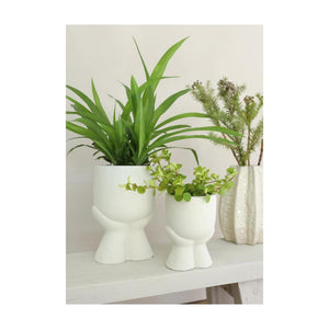 Ideas 4 seasons daydream bloempot 10,5x10,5xh15cm crã¨me