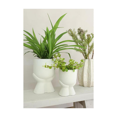 Ideas 4 seasons daydream bloempot 10,5x10,5xh15cm crã¨me