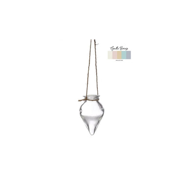 Ideas 4 seasons bloemenvaas breeze hangend ã˜6xh31cm helder