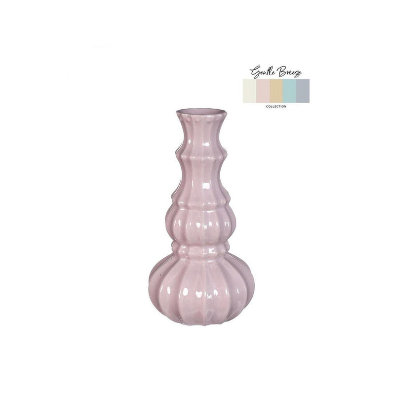 Load image into Gallery viewer, Ideas 4 seasons vaas delphi ã˜9xh16,9cm zachtroze

