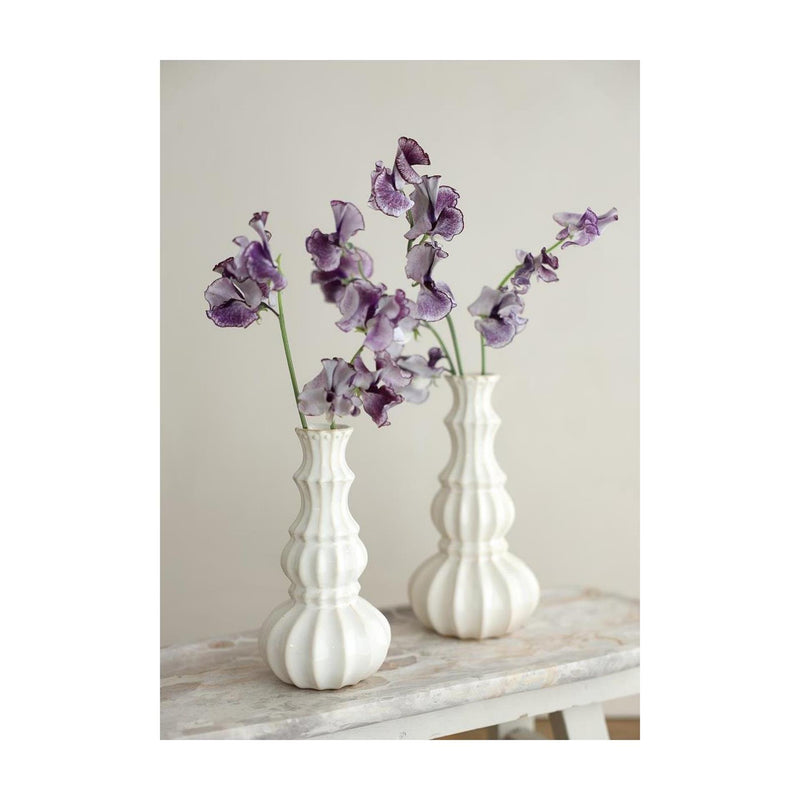 Load image into Gallery viewer, Ideas 4 seasons vaas delphi ã˜10,3xh20cm crã¨me zand
