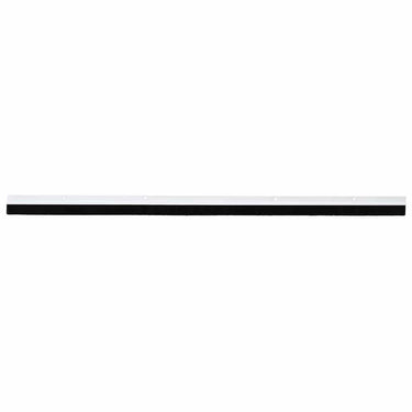 Vidaxl schroefbare deurborstelafsluitingen 12 pcs wit 100 cm
