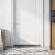 Vidaxl schroefbare deurborstelafsluitingen 12 pcs wit 100 cm