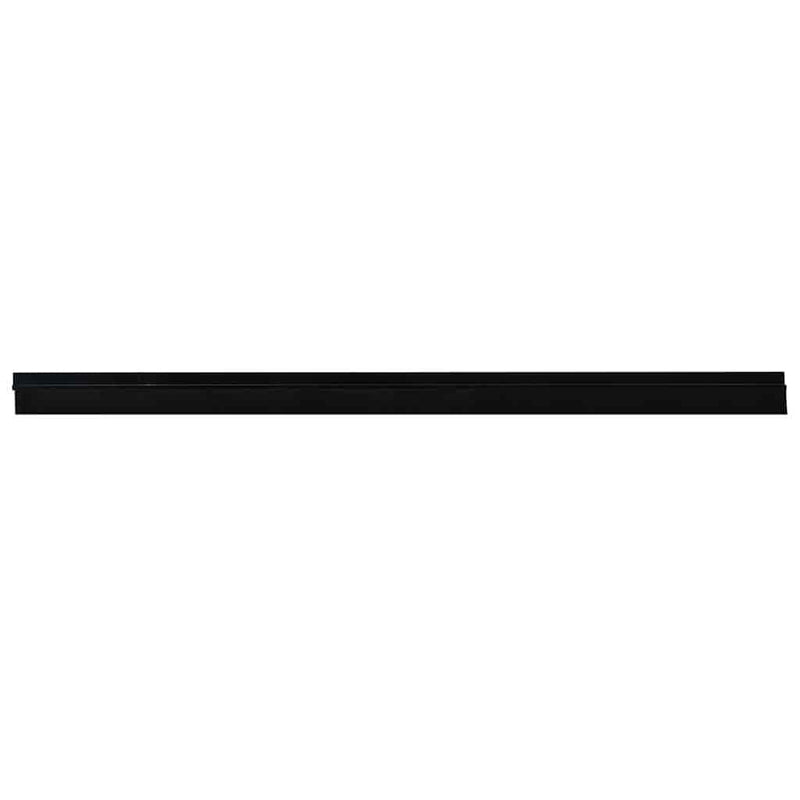 Load image into Gallery viewer, Vidaxl zelfklevende deurborstels 6 pcs zwart 100 cm aluminium legering
