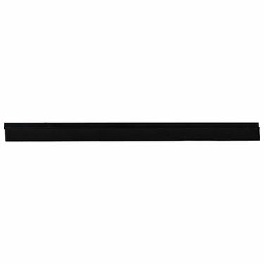 Vidaxl zelfklevende deurborstels 6 pcs zwart 100 cm aluminium legering