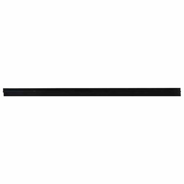 Vidaxl zelfklevende deurborstels 12 pcs zwart 100 cm