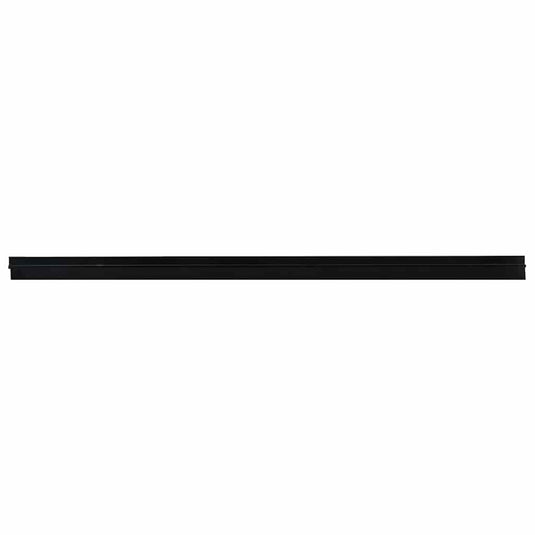Vidaxl zelfklevende deurborstels 12 pcs zwart 100 cm