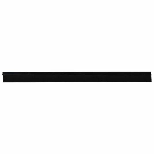 Vidaxl zelfklevende deurborstels 12 pcs zwart 100 cm
