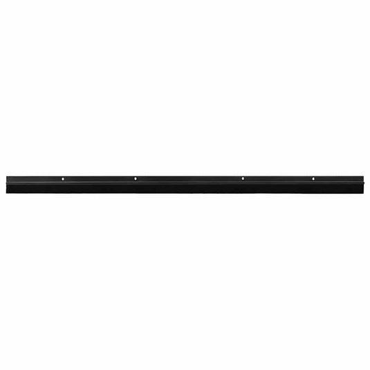 Vidaxl schroefbare deurborstelafsluitingen 2 pcs zwart 100 cm