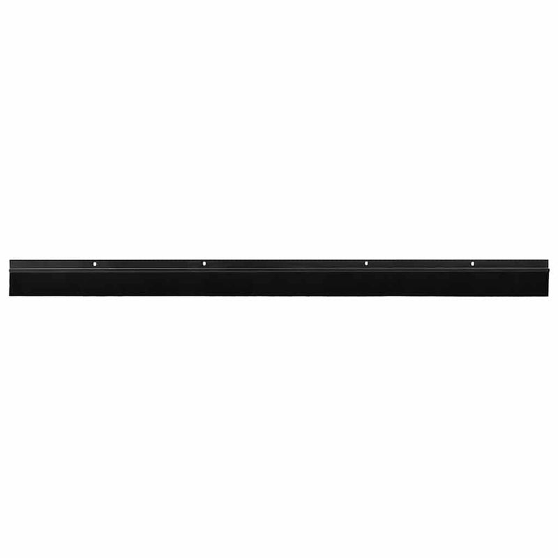 Load image into Gallery viewer, Vidaxl schroefbare deurborstelafsluitingen 6 pcs zwart 100 cm
