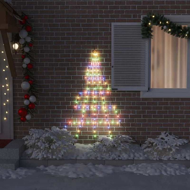 Load image into Gallery viewer, Vidaxl led kerstboom met grondspiesjes multikleur 182 cm metaal
