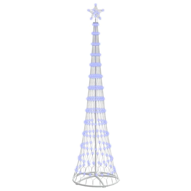 Load image into Gallery viewer, Vidaxl led kerstboom met 290 led blauw 70 x 70 x 250 cm metaal
