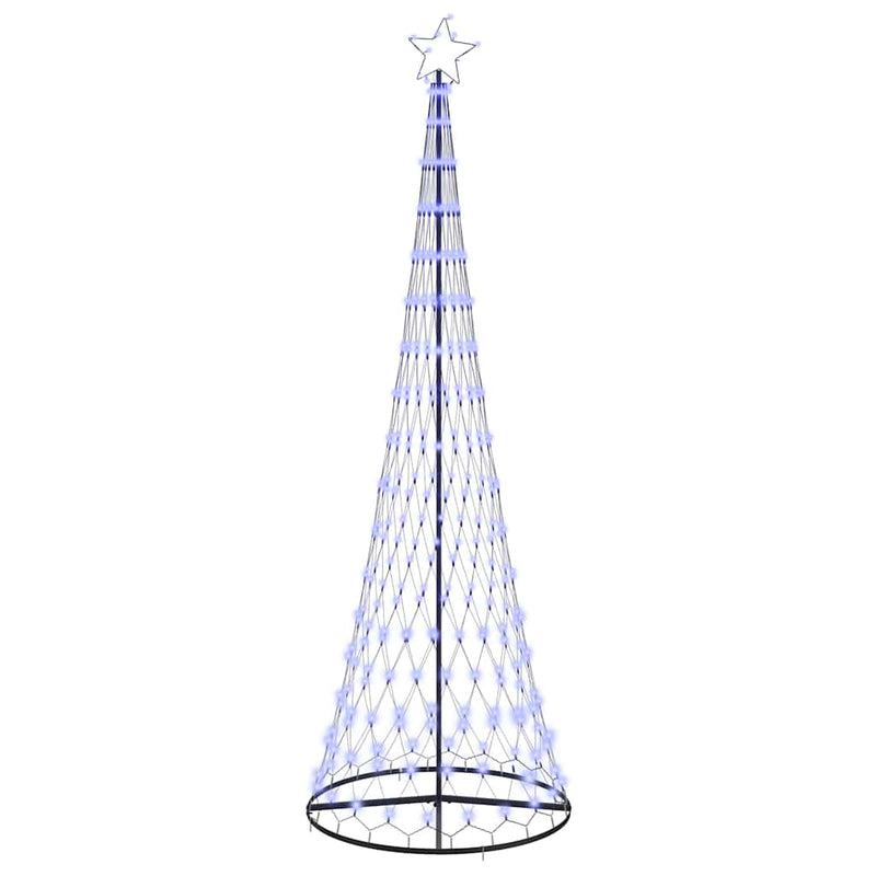 Load image into Gallery viewer, Vidaxl led kerstboom met 355 led met standaard blauw 184.5 cm metaal
