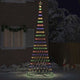 Vidaxl led kerstboom multikleur 399 cm metaal