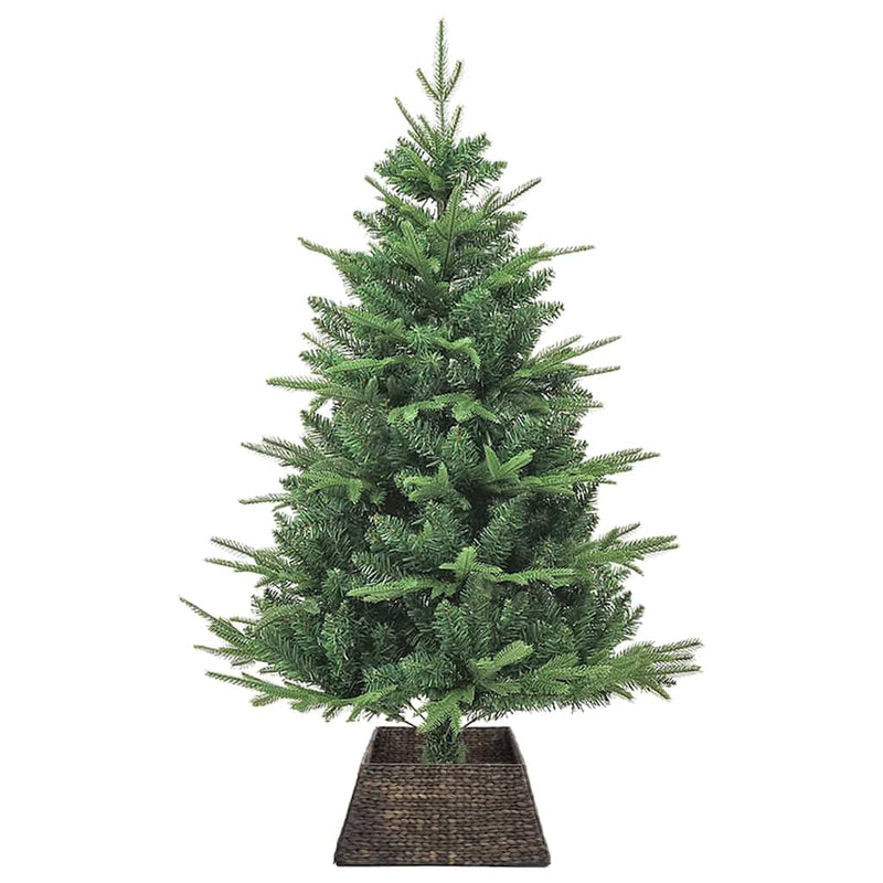 Load image into Gallery viewer, Vidaxl kerstboomkraag zwart 50 x 50 x 25 cm waterhyacint
