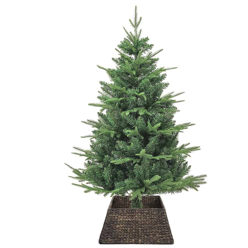 Load image into Gallery viewer, Vidaxl kerstboomkraag zwart 60 x 60 x 28 cm waterhyacint
