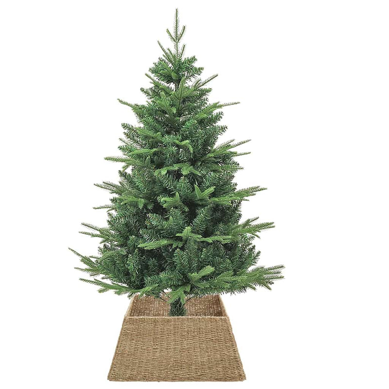 Load image into Gallery viewer, Vidaxl kerstboomkraag bruin 70 x 70 x 28 cm zeegras
