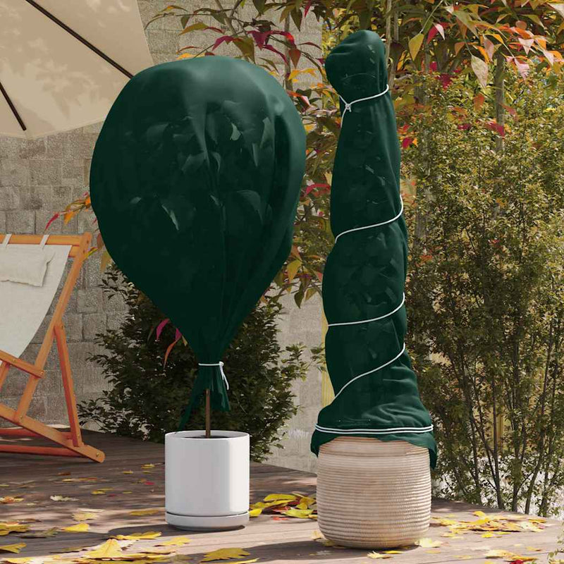 Load image into Gallery viewer, Vidaxl vorstbescherming plantvlies groen 50 x 3,2 m niet-geweven stof
