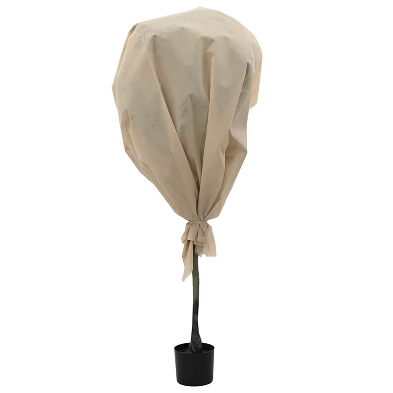 Load image into Gallery viewer, Vidaxl vorstbescherming plantvlies beige 100 x 1,6 m niet-geweven stof
