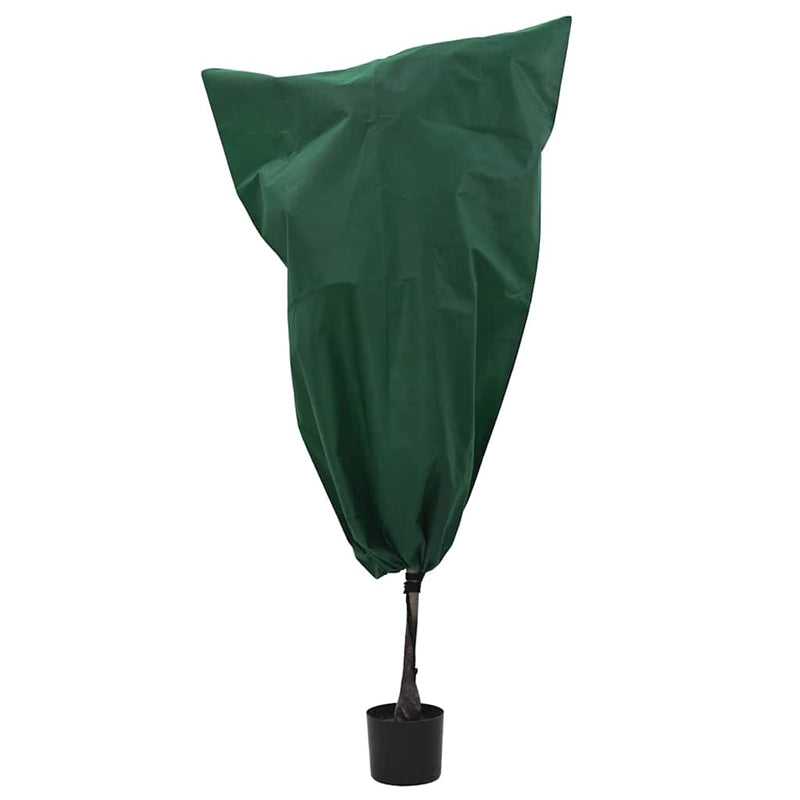 Load image into Gallery viewer, Vidaxl vorstbescherming plantenfleece covers 10 pcs groen 0,8 x 1,2 m
