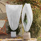 Vidaxl vorstbescherming plantenfleece covers 5 pcs wit 1,55 x 1 m