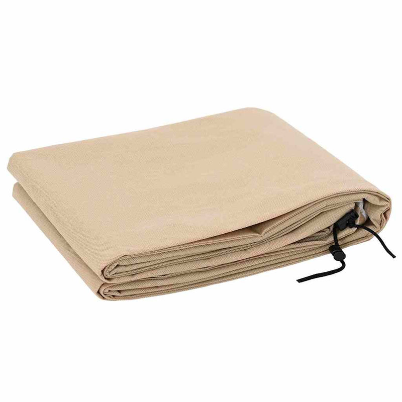 Load image into Gallery viewer, Vidaxl vorstbescherming plantenfleece covers 5 pcs beige 1,8 x 1,2 m

