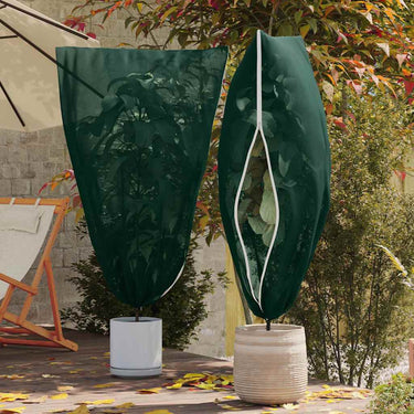 Vidaxl vorstbescherming plantenfleece covers 5 pcs groen 1,55 x 1 m
