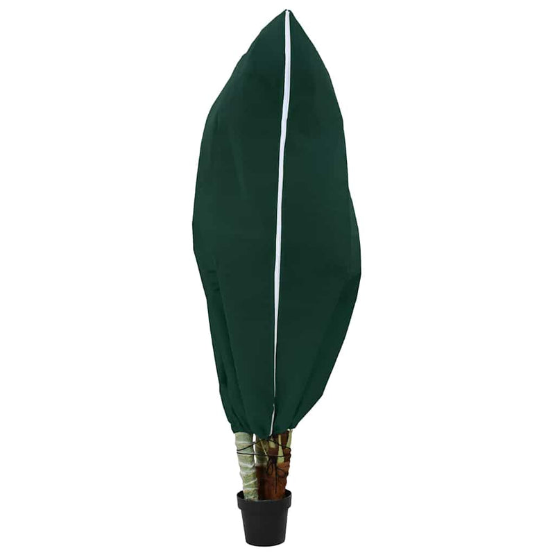 Load image into Gallery viewer, Vidaxl vorstbescherming plantenfleece covers 5 pcs groen 1,55 x 1 m
