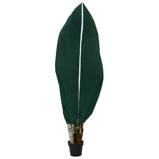 Vidaxl vorstbescherming plantenfleece covers 5 pcs groen 1,55 x 1 m
