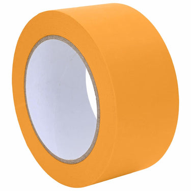 Vidaxl verf maskertapes 12 pcs geel 50mm x 50m papier