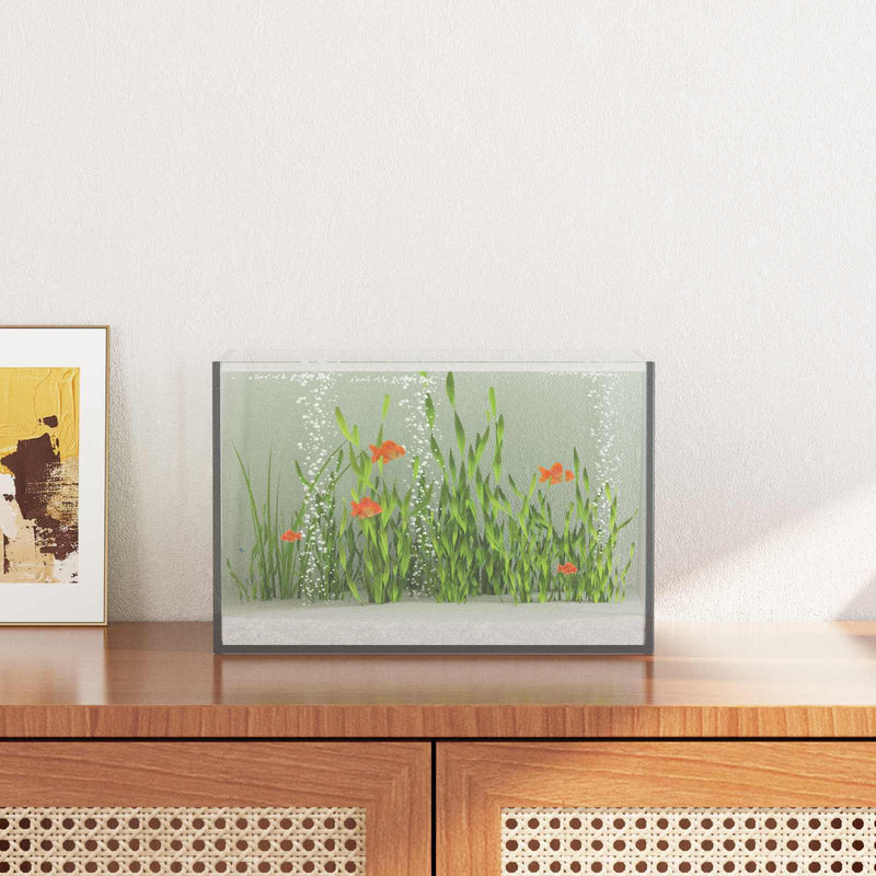 Load image into Gallery viewer, Vidaxl aquarium met opslag doorzichtig 30 x 20 x 20 cm glas
