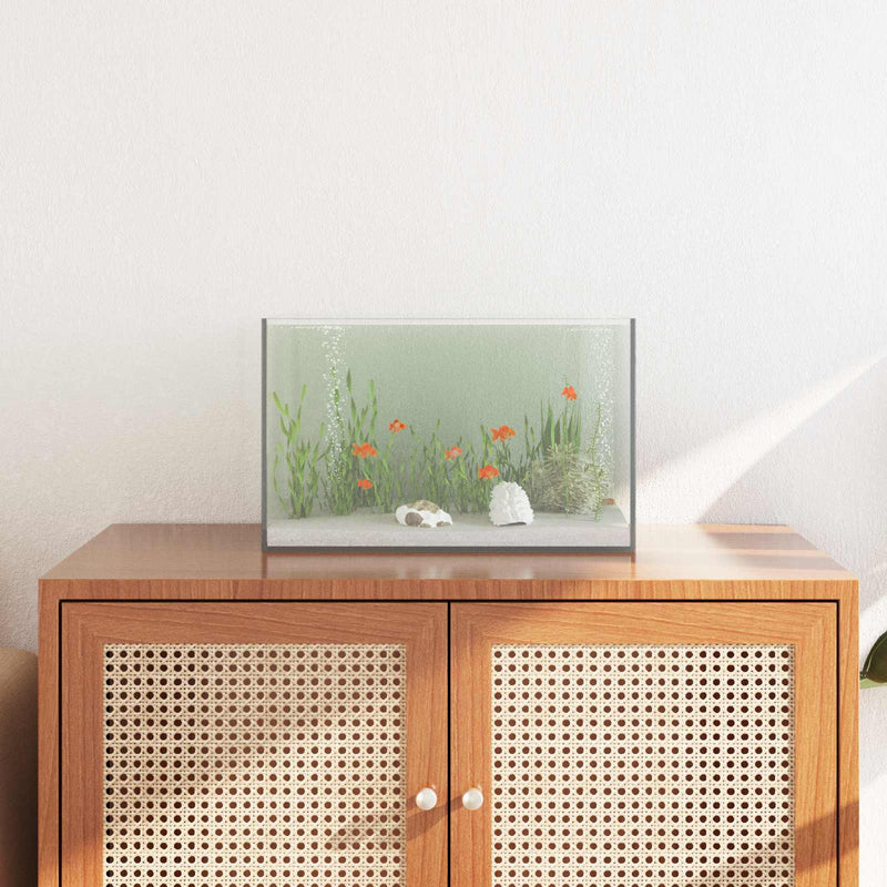 Load image into Gallery viewer, Vidaxl aquarium met opslag doorzichtig 40 x 25 x 25 cm glas
