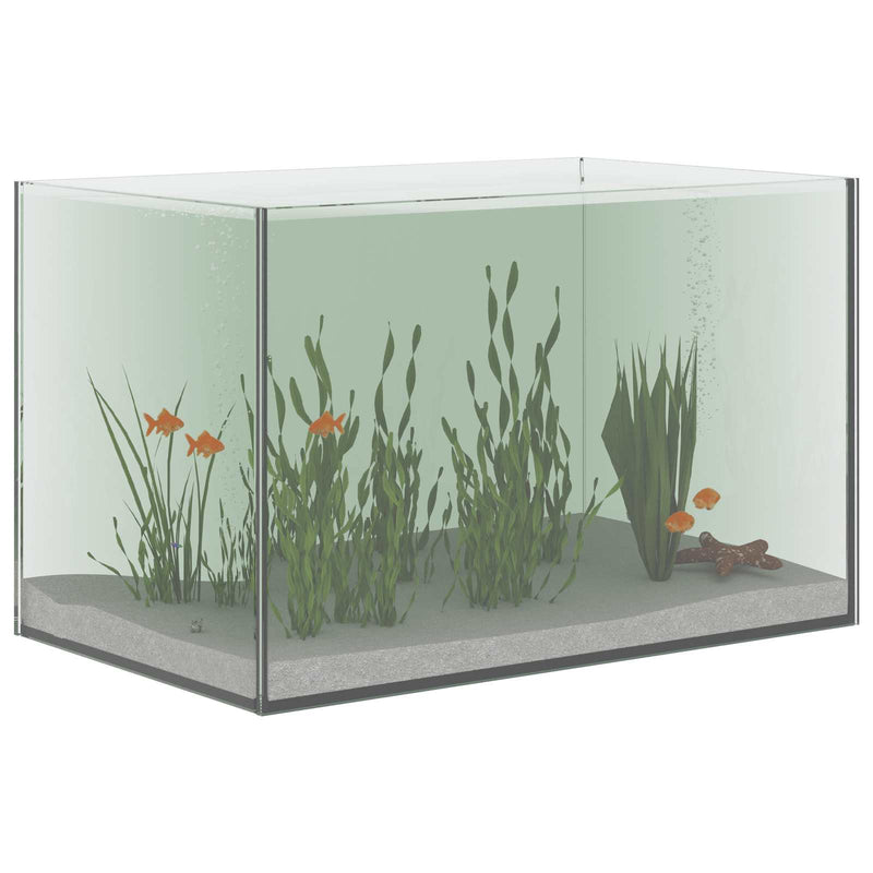 Load image into Gallery viewer, Vidaxl aquarium met opslag doorzichtig 40 x 25 x 25 cm glas
