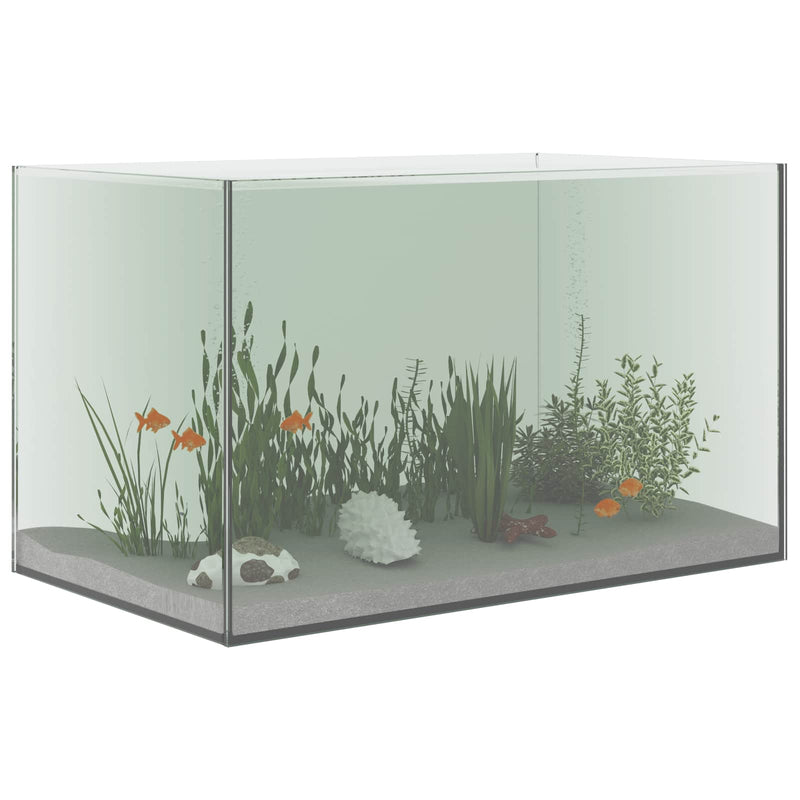 Load image into Gallery viewer, Vidaxl aquarium met opslag doorzichtig 50 x 30 x 30 cm glas
