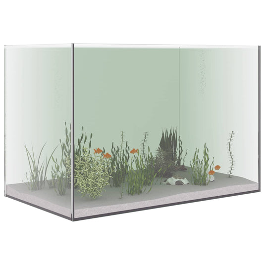 Vidaxl aquarium met opslag doorzichtig 60 x 35 x 40 cm glas