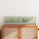Vidaxl aquarium met opslag doorzichtig 80 x 20 x 20 cm glas