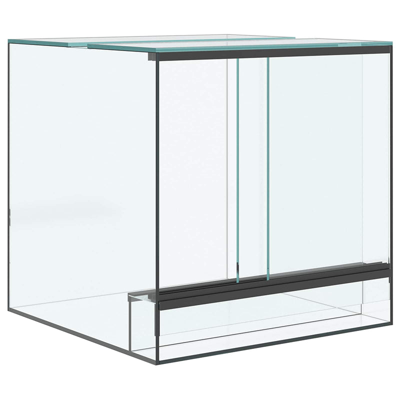 Load image into Gallery viewer, Vidaxl terrarium met opslag doorzichtig 30 x 30 x 30 cm glas
