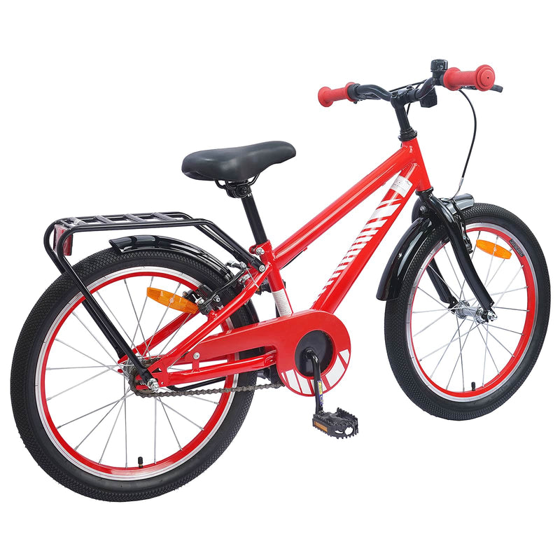 Load image into Gallery viewer, Vidaxl kinderfiets 20 inch voor 6-11 jaar oud rood
