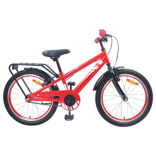 Vidaxl kinderfiets 20 inch voor 6-11 jaar oud rood