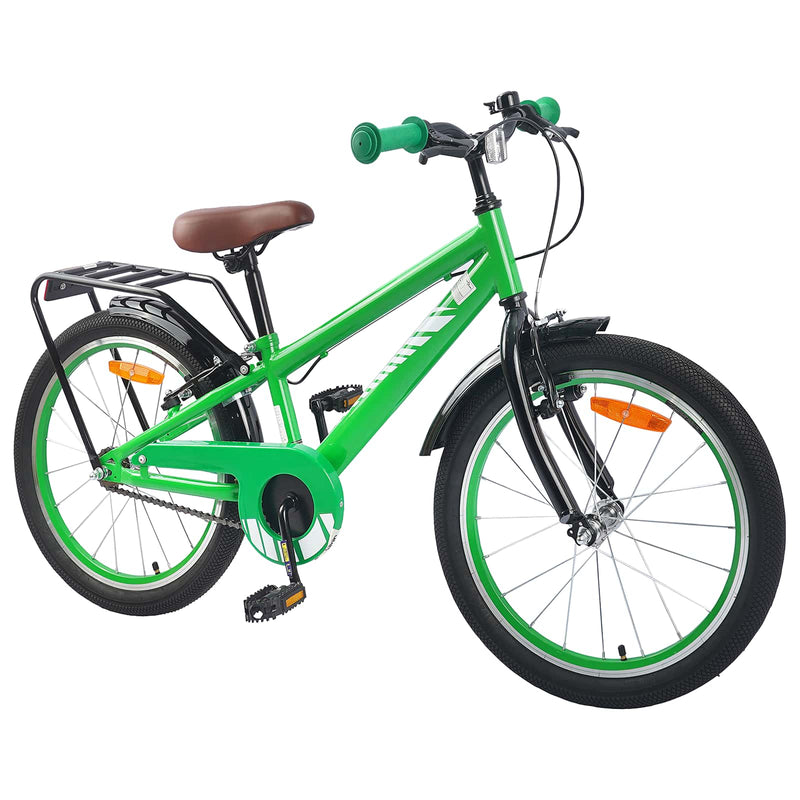 Load image into Gallery viewer, Vidaxl kinderfiets 20 inch voor 6-11 jaar oud groen
