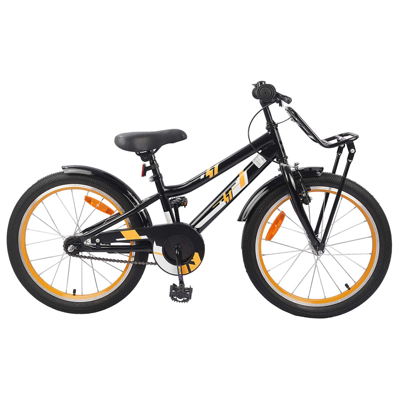 Load image into Gallery viewer, Vidaxl kinderfiets 20 inch voor 6-11 jaar oud oranje zwart

