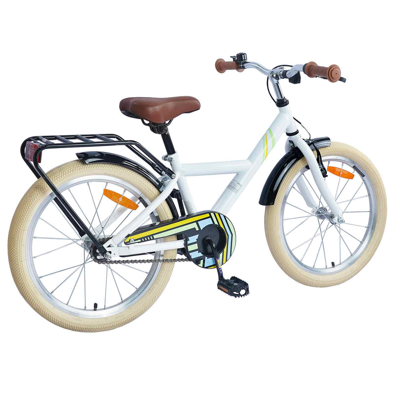 Load image into Gallery viewer, Vidaxl kinderfiets 24 inch voor 8-12 jaar oud wit
