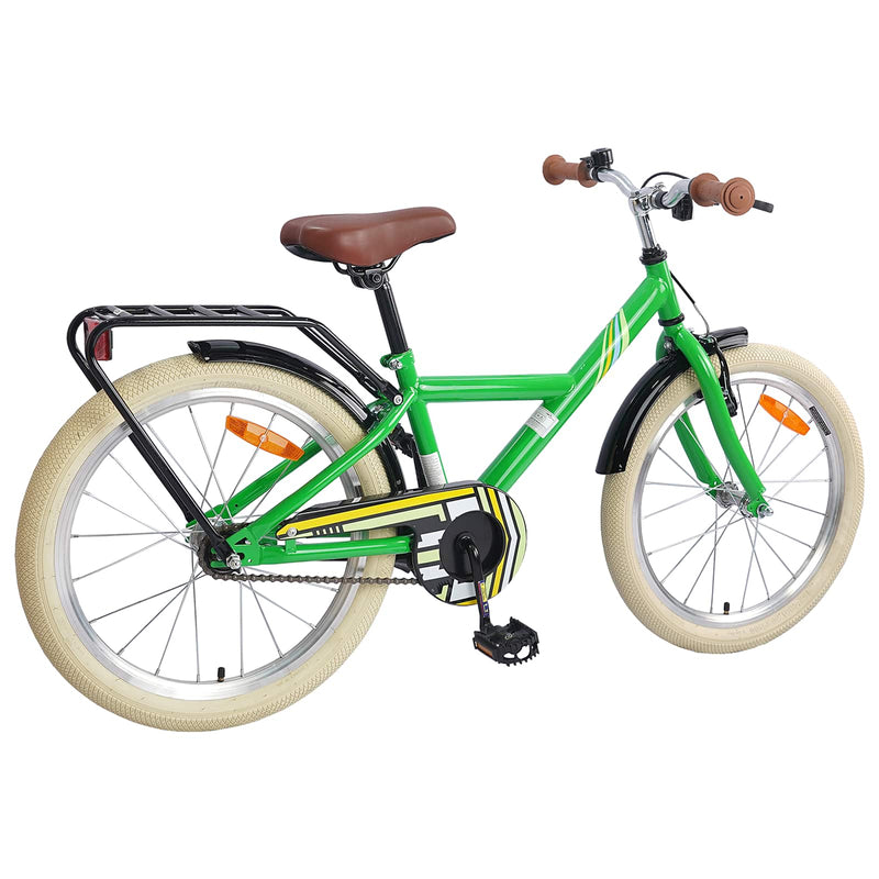 Load image into Gallery viewer, Vidaxl kinderfiets 24 inch voor 8-12 jaar oud groen
