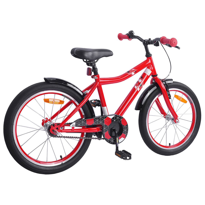 Load image into Gallery viewer, Vidaxl kinderfiets 20 inch voor 6-11 jaar oud rood
